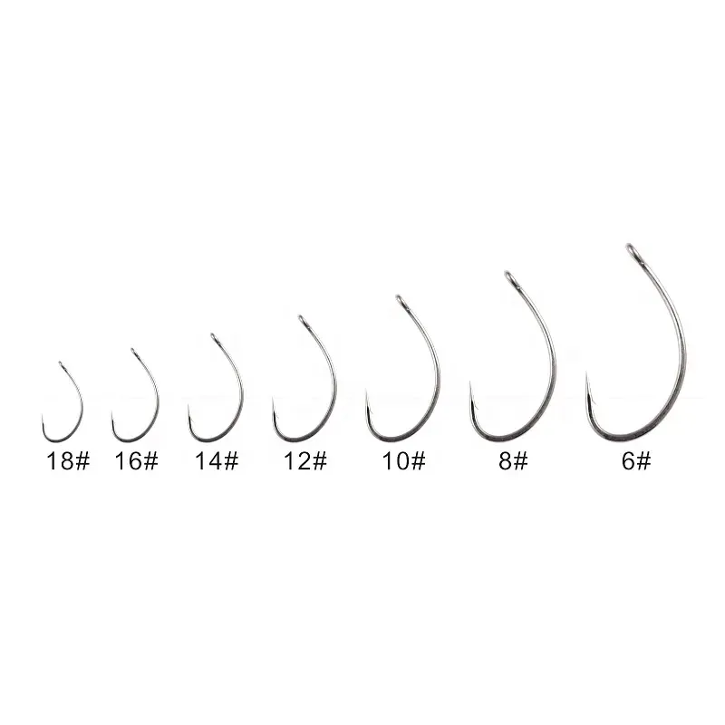 FJORD  Wholesale High Carbon Steel Fly Fishing Hook Bait Hooks for Freshwater Small Fishing Hooks