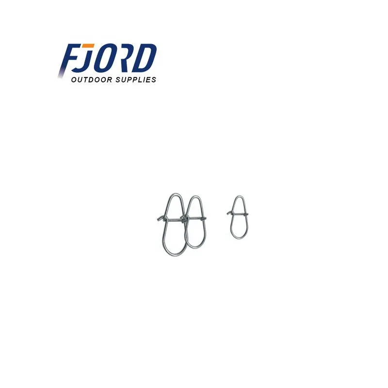 FJORD All Stainless Steel  Fishing Tackle Accessories 11KG - 115KG Lure Snap Fishing Snaps