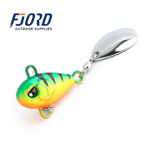 FJORD Lures 2023 New Coming Metal VIB Lures Rotating Lures VIB Spinner for Fresh Water