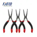 Small Fishing Pliers Stainless Steel Braid Cutter Split Ring Opener Multi Function Fishing Tool - photo 4