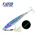FJORD Stock Wholesale Jigging Lure 20 Gram 40g 60g 3D Printing Metal Jig Lure Fishing Baits - photo 9