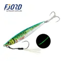 FJORD Stock Wholesale Jigging Lure 20 Gram 40g 60g 3D Printing Metal Jig Lure Fishing Baits - photo 4