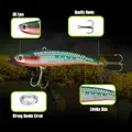 FJORD New Fishing Lures 29g 90mm Hard Plastic Vib Fishing Lures Vibration Hard Bait - photo 10