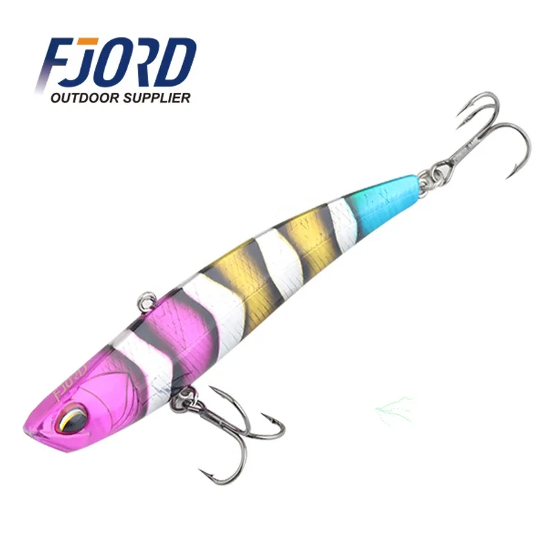 FJORD Cina Factory Long Casting VIB Lure 15g 80mm Sinking Vibration Lure for Boat Fishing