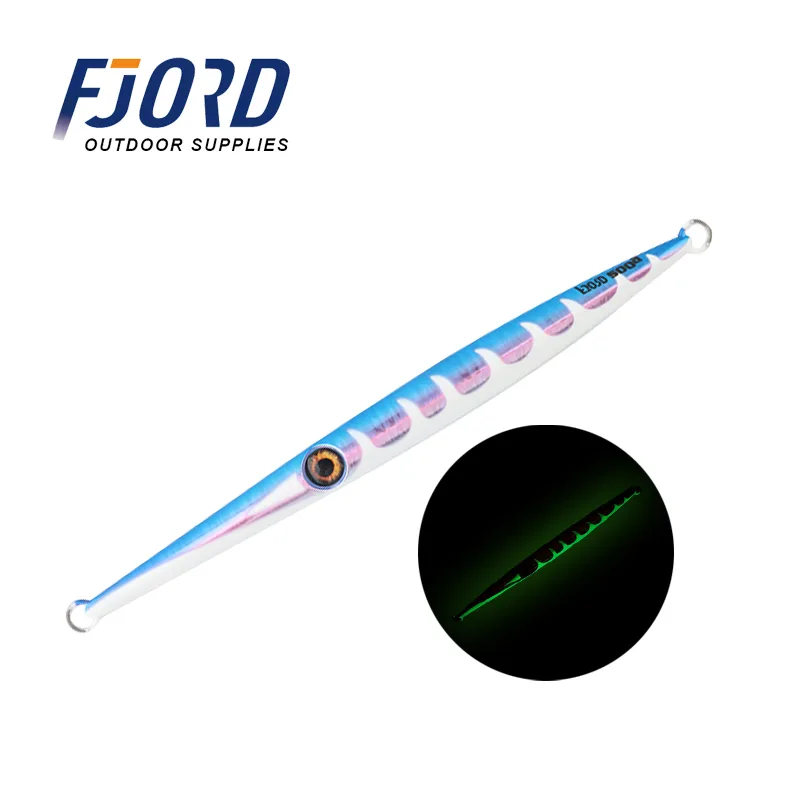 FJORD New Arrival Vertical Jigs 100g 150g 200g Fast Jig Wholesale Jigging Lure for Deep Sea