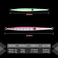FJORD Wholesale High Quality Metal Jigging Lure 150g 200g Fishing Jigs Saltwater Jig Lure - photo 10