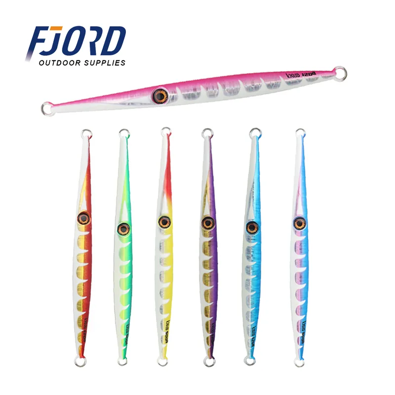 FJORD Customized Fishing Lures Jig Lure 150g 200g Jigging Lure New Feisgn Fast Sinking Jigs