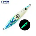FJORD New Stock 200g Jig Lure with Led Light Lead Jigging Lure Deep Sea Slow Pitch Jigs Lures - photo 3