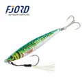FJORD High Quality Stock 20g 40g 60g Jigging Lure Saltwater Metal Jig for Long Casting 3D Color Jigs - photo 9