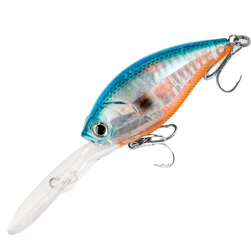 FJORD STOCK 23g 70mm Hard Fishing Lures Crank Bait Floating Minnow Lure Saltwater Tilapia Rivers Lakes Durable Metal Plastic