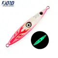 FJORD 200g Saltwater Metal Jig Lure with LED Light Full Glow for River Lake Stream Fishing - photo 4