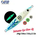 FJORD 200g Saltwater Metal Jig Lure with LED Light Full Glow for River Lake Stream Fishing - photo 1
