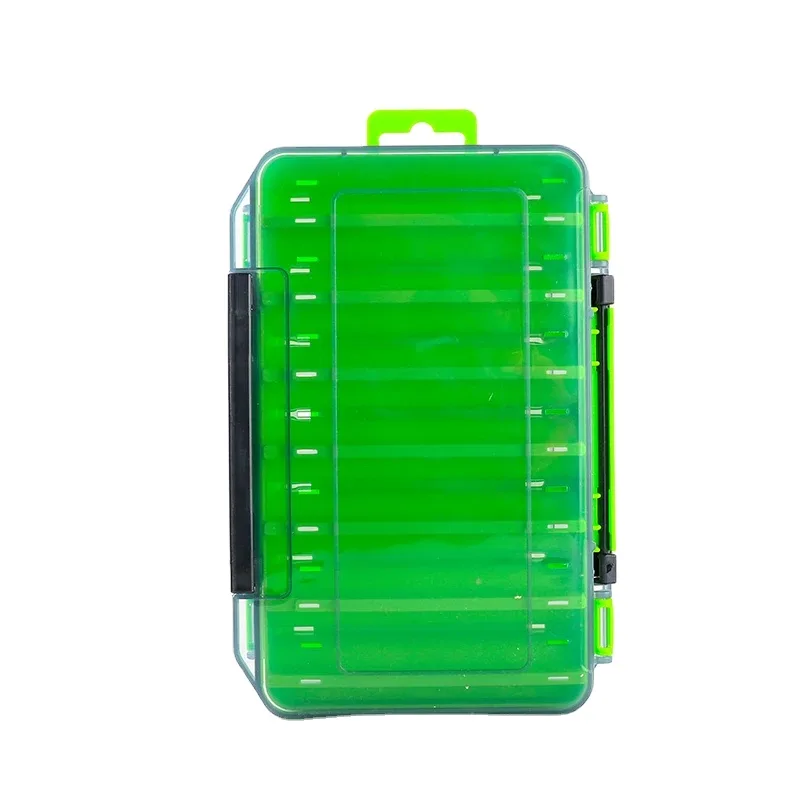 FJORD Lure Double Sides Storage Fishing Tackle Box High Quality Waterproof Clear Plastic FJBX0709 Paper Carton 3kg-5kg <20L OEM