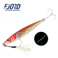 FJORD Wholesale Stock 20g 40g 60g Jigging Lure Saltwater Metal Jig for Long Casting 3D Color Jigs - photo 8