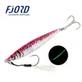 FJORD Wholesale Stock 20g 40g 60g Jigging Lure Saltwater Metal Jig for Long Casting 3D Color Jigs - photo 2
