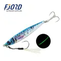 FJORD Wholesale Stock 20g 40g 60g Jigging Lure Saltwater Metal Jig for Long Casting 3D Color Jigs - photo 5