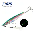 FJORD Wholesale Stock 20g 40g 60g Jigging Lure Saltwater Metal Jig for Long Casting 3D Color Jigs - photo 7
