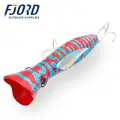FJORD High Quality Stock Popper 82g 165mm Top Water Popper Fishing BaitLure Saltwater Fishing Lure Floating - photo 5
