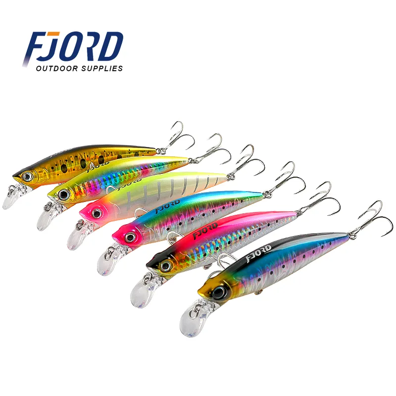 FJORD Fishing Hard Lure Minnow ABS 31g 90mm Casting Artificial for Lake & Stream