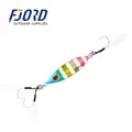 FJORD Factory OEM 30G/40G/60G Jigging Lures With Hooks Chase Jig Lure Lead Fish Metal Jig Fishing Lure 3D Eyes - photo 3