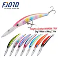 FJORD Stock Fishing Lures Minnow 130mm 24g Minnow Floating Lure Deep Diving for Boat Fishing - photo 9
