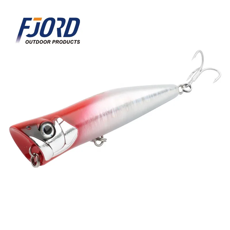 FJORD Popper Lure 57g 140mm Floating Saltwater Fishing Lures Strike Poppers Tuna Lure