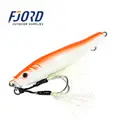 FJORD Customized Wholesale 100g Glowing at Dark Water Fishing Lure Jig Metal Slow Jig Lure for Saltwater - photo 10