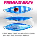FJORD Glowing at Night Jig Lures Metal 30g 40g 60g Saltwater Jig Fishing Lure with Double Hooks - photo 10