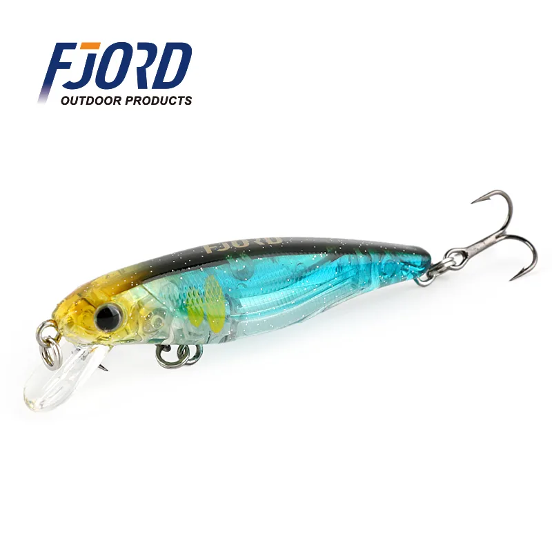 FJORD Fishing Lures Minnow Custom 66mm 7gHard Minnow Fishing Lures 55mm 66mm 77mm 88mm Suspending