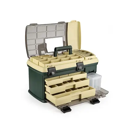 FJORD Plastic Boxes Multi Function Fishing Tackle Box Fishing Tool Box