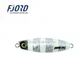 FJORD Customized Wholesale 30g 40g 60g Pitch Jigging Lure Metal Saltwater Fishing Jigs Epoxy Resin Jig Slow - photo 8