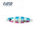 FJORD Customized Wholesale 30g 40g 60g Pitch Jigging Lure Metal Saltwater Fishing Jigs Epoxy Resin Jig Slow - photo 5