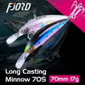FJORD High Quality Casting Fishing Lure 17g 70mm Bass Swim Baits for Carp Depth 1-3m - photo 9