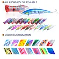 FJORD High Quality 3D Printing Lure 37g 110mm Sinking Minnow Glowing Lure Body Sea Bass Lures - photo 10