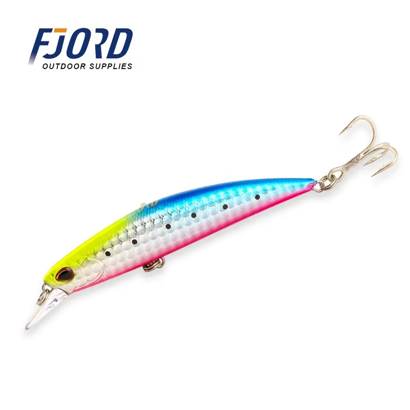 FJORD Fishing Lures Minnow Custom 22g 95mm Sinking Lure Minnow Pesca Fishing Lures Hard Bait