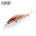 FJORD 3D Printing Color Sinking Minnow Lure 17g 70mm Glowing Saltwater Lures - photo 4