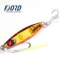 FJORD OEM Saltwater Jigging Lure Kit 40g 60g 80g Rattle Sound UV Glowing at Dark Water Metal Jig for Lake & River - photo 3