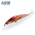 FJORD Luminous Minnow 90mm 29g Bass Lure with 3D Colors UV Sinking MINNOW - photo 9