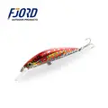 FJORD New Design Sinking Minnow Lure 17g 70mm 3D Printing Color Luminous Fishing Lures - photo 4