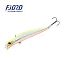 FJORD Stock 3d Fishing Lure Eyes 11g 100mm Freshwater Jig Fishing Lure Blanks Unpainted Spinner Minnow Lure - photo 5