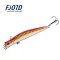 FJORD Stock 3d Fishing Lure Eyes 11g 100mm Freshwater Jig Fishing Lure Blanks Unpainted Spinner Minnow Lure - photo 1