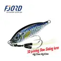 FJORD 3D Color 40g 60g Glow Belly Jig Lure Fishing Jig Saltwater Lures with Double Hooks - photo 8