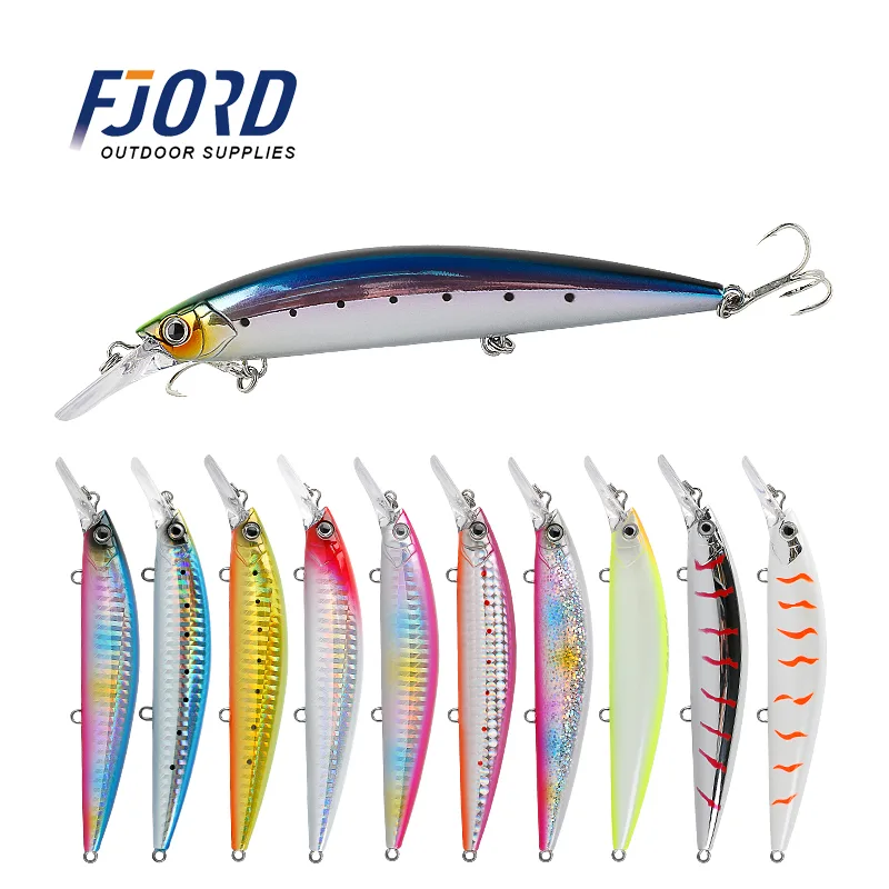 FJORD 110MM 37G Fishing Bait Trout Fishing Lures Easy to Catch Real Fish Customize Bass Fishing Bait Lures