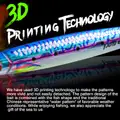 FJORD New 3D Printing Color Hard Bait Fishing Jig Saltwater Lures UV Effect Glowing Metal Jigs River Lake Stream Sea Fishing - photo 9