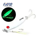 FJORD OEM Rattle Sound 40g 60g 80g Jigging Lure Saltwater Fishing Lures for Long Casting UV Light Metal Jigs - photo 1