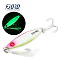 FJORD 40G 60G 80G Jigging Lure Saltwater Fishing Lures for Sea Fishing UV Light Metal Jigs - photo 9