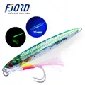 FJORD New Arrival 40g60g80g Metal Casting Jig 3d Glow Jig Mold Metal 3D Printing Uv Jigs De Pesca - photo 5