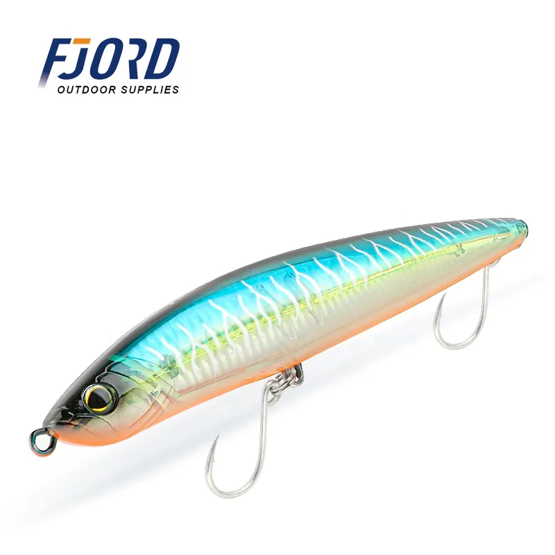 FJORD High Quality Floating Pencil Lure 64g 200mm Hard Plastic Lures for Tuna Fishing Saltwater Lures