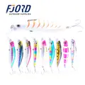FJORD Customizition Fishing Lure 90mm 31g 3d Fishing Lure Eyes Lures Saltwater Fishing Big Game Tuna Holographic Foil - photo 1