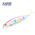 FJORD Wholesale 22g 120mm Super Long Casting Tungsten Beads With Spring System Fishing Minnow Lures Saltwater Lures - photo 5